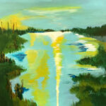 Leo | Landschap | Acrylverf op doek