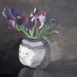 Marga | Irissen | Acrylverf op doek