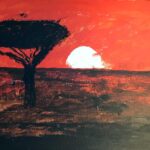 Rita | Landschap | Acrylverf op doek