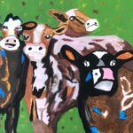 Sonja | Koeien | Acrylverf op doek