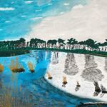 Tom | Meer | Acrylverf op doek