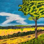 Tom | Zomerhitte | Acrylverf op doek